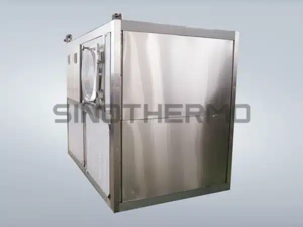 Stainless steel cabinet freeze dryer unit for pharmaceutical processing